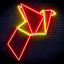 ADVPRO Origami Bird Ultra-Bright LED Neon Sign fn-i4073 - Red & Yellow