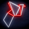 ADVPRO Origami Bird Ultra-Bright LED Neon Sign fn-i4073 - White & Red