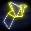 ADVPRO Origami Bird Ultra-Bright LED Neon Sign fn-i4073 - White & Yellow