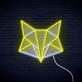 ADVPRO Origami Fox Head Face Ultra-Bright LED Neon Sign fn-i4074