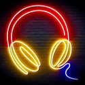 ADVPRO Headphone Ultra-Bright LED Neon Sign fn-i4075 - Multi-Color 3