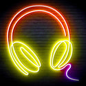 ADVPRO Headphone Ultra-Bright LED Neon Sign fn-i4075 - Multi-Color 7