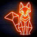 ADVPRO Origami Fox Ultra-Bright LED Neon Sign fn-i4076 - Orange