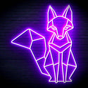 ADVPRO Origami Fox Ultra-Bright LED Neon Sign fn-i4076 - Purple