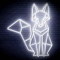 ADVPRO Origami Fox Ultra-Bright LED Neon Sign fn-i4076 - White