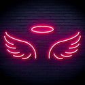 ADVPRO Pair of Angel Wings Ultra-Bright LED Neon Sign fn-i4077 - Pink