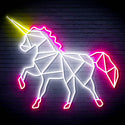 ADVPRO Origami Unicorn Ultra-Bright LED Neon Sign fn-i4078 - Multi-Color 1