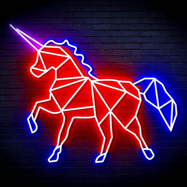 ADVPRO Origami Unicorn Ultra-Bright LED Neon Sign fn-i4078 - Multi-Color 6