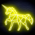 ADVPRO Origami Unicorn Ultra-Bright LED Neon Sign fn-i4078 - Yellow