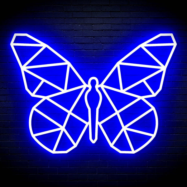 ADVPRO Origami Butterfly Ultra-Bright LED Neon Sign fn-i4080 - Blue