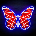 ADVPRO Origami Butterfly Ultra-Bright LED Neon Sign fn-i4080 - Blue & Red