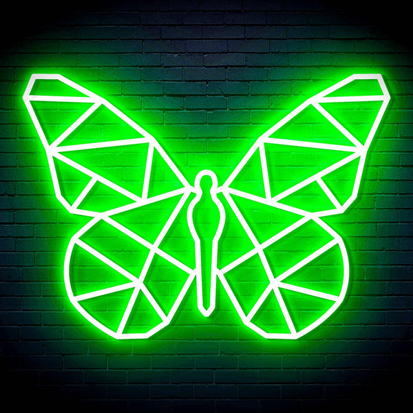 ADVPRO Origami Butterfly Ultra-Bright LED Neon Sign fn-i4080 - Golden Yellow