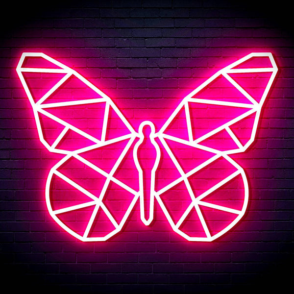 ADVPRO Origami Butterfly Ultra-Bright LED Neon Sign fn-i4080 - Pink