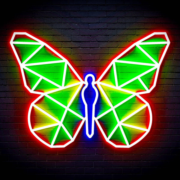 ADVPRO Origami Butterfly Ultra-Bright LED Neon Sign fn-i4080 - Multi-Color 7