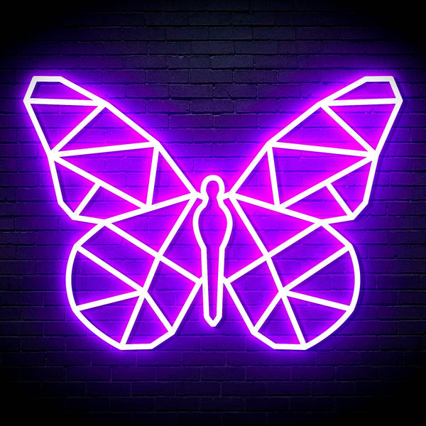 ADVPRO Origami Butterfly Ultra-Bright LED Neon Sign fn-i4080 - Purple