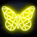 ADVPRO Origami Butterfly Ultra-Bright LED Neon Sign fn-i4080 - Yellow