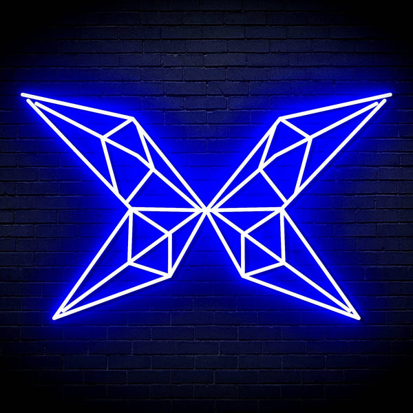 ADVPRO Origami Butterfly Ultra-Bright LED Neon Sign fn-i4083 - Blue