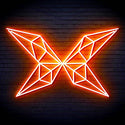ADVPRO Origami Butterfly Ultra-Bright LED Neon Sign fn-i4083 - Orange