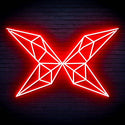 ADVPRO Origami Butterfly Ultra-Bright LED Neon Sign fn-i4083 - Red