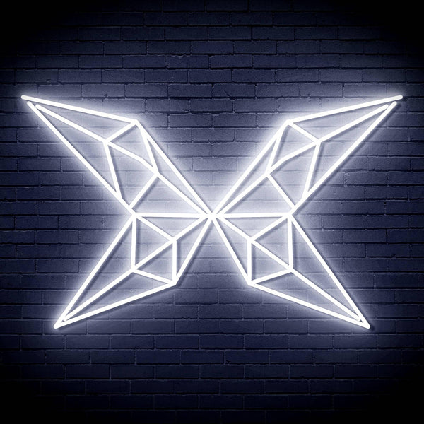 ADVPRO Origami Butterfly Ultra-Bright LED Neon Sign fn-i4083 - White