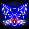 ADVPRO Origami Cat Head Face Ultra-Bright LED Neon Sign fn-i4084 - Multi-Color 1