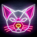 ADVPRO Origami Cat Head Face Ultra-Bright LED Neon Sign fn-i4084 - Multi-Color 5