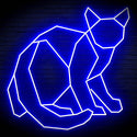 ADVPRO Origami Cat Ultra-Bright LED Neon Sign fn-i4085 - Blue