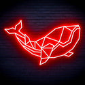 ADVPRO Origami Whale Ultra-Bright LED Neon Sign fn-i4086 - Red