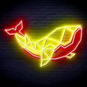 ADVPRO Origami Whale Ultra-Bright LED Neon Sign fn-i4086 - Red & Yellow