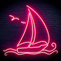 ADVPRO Windsurfing Yacht Ultra-Bright LED Neon Sign fn-i4087 - Pink