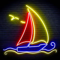 ADVPRO Windsurfing Yacht Ultra-Bright LED Neon Sign fn-i4087 - Multi-Color 7