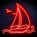 ADVPRO Windsurfing Yacht Ultra-Bright LED Neon Sign fn-i4087 - Red