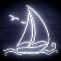 ADVPRO Windsurfing Yacht Ultra-Bright LED Neon Sign fn-i4087 - White