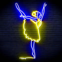 ADVPRO Lady Dancer Ultra-Bright LED Neon Sign fn-i4088 - Blue & Yellow