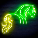 ADVPRO Horse Ultra-Bright LED Neon Sign fn-i4095 - Green & Yellow