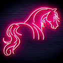 ADVPRO Horse Ultra-Bright LED Neon Sign fn-i4095 - Pink