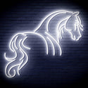 ADVPRO Horse Ultra-Bright LED Neon Sign fn-i4095 - White