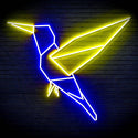 ADVPRO Origami Bird Ultra-Bright LED Neon Sign fn-i4096 - Blue & Yellow