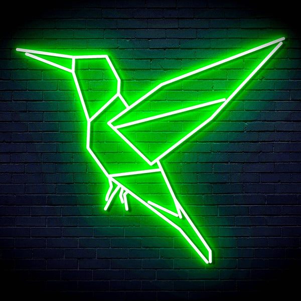 ADVPRO Origami Bird Ultra-Bright LED Neon Sign fn-i4096 - Golden Yellow