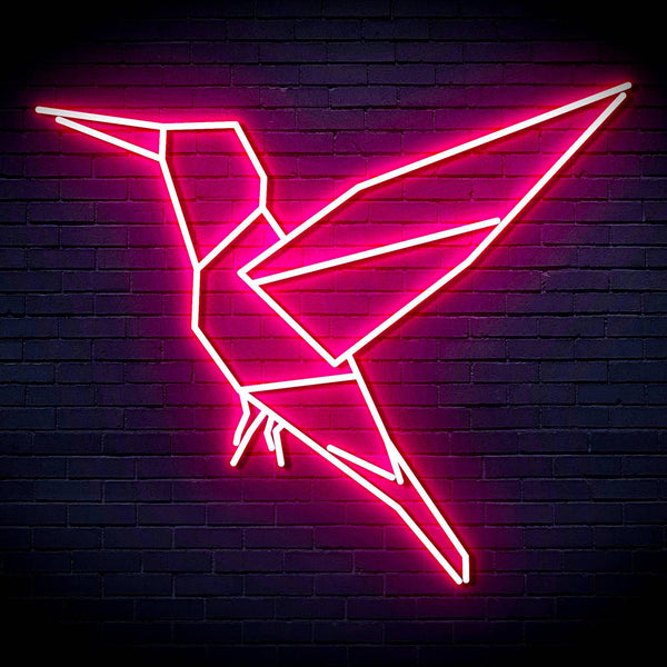 ADVPRO Origami Bird Ultra-Bright LED Neon Sign fn-i4096 - Pink