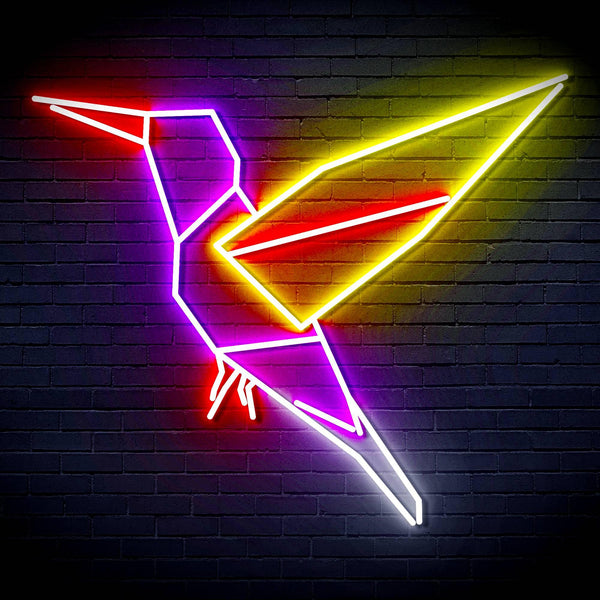 ADVPRO Origami Bird Ultra-Bright LED Neon Sign fn-i4096 - Multi-Color 7