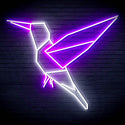 ADVPRO Origami Bird Ultra-Bright LED Neon Sign fn-i4096 - White & Purple