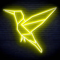 ADVPRO Origami Bird Ultra-Bright LED Neon Sign fn-i4096 - Yellow