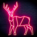 ADVPRO Origami Deer Ultra-Bright LED Neon Sign fn-i4097 - Pink