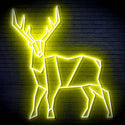 ADVPRO Origami Deer Ultra-Bright LED Neon Sign fn-i4097 - Yellow