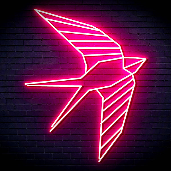 ADVPRO Origami Swallow Ultra-Bright LED Neon Sign fn-i4098 - Pink