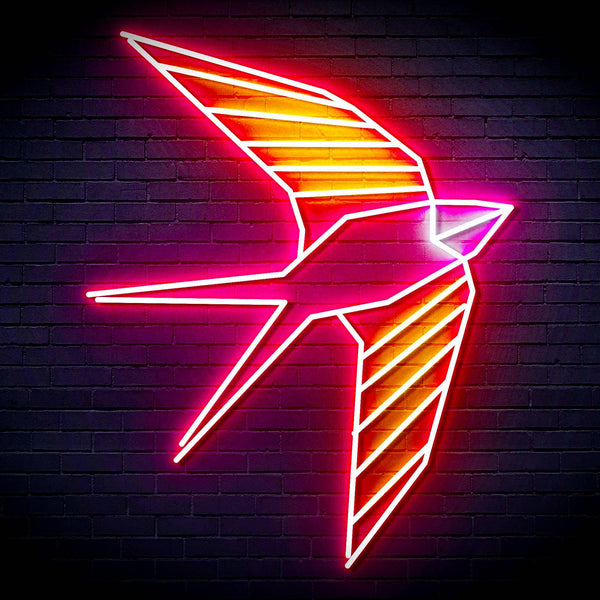 ADVPRO Origami Swallow Ultra-Bright LED Neon Sign fn-i4098 - Multi-Color 3