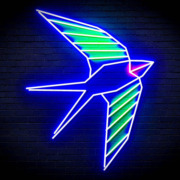 ADVPRO Origami Swallow Ultra-Bright LED Neon Sign fn-i4098 - Multi-Color 5