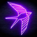 ADVPRO Origami Swallow Ultra-Bright LED Neon Sign fn-i4098 - Purple