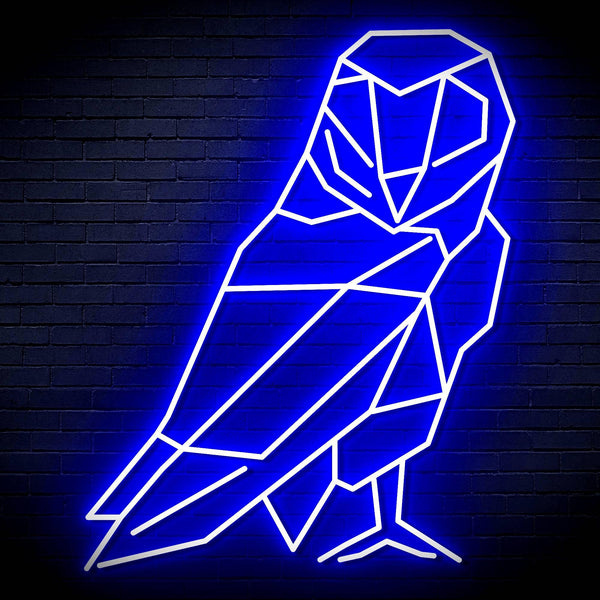 ADVPRO Origami Parrot Ultra-Bright LED Neon Sign fn-i4100 - Blue